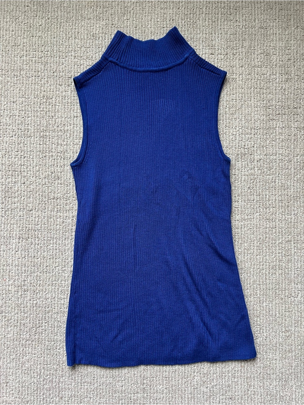 Sleeveless Turtleneck Top